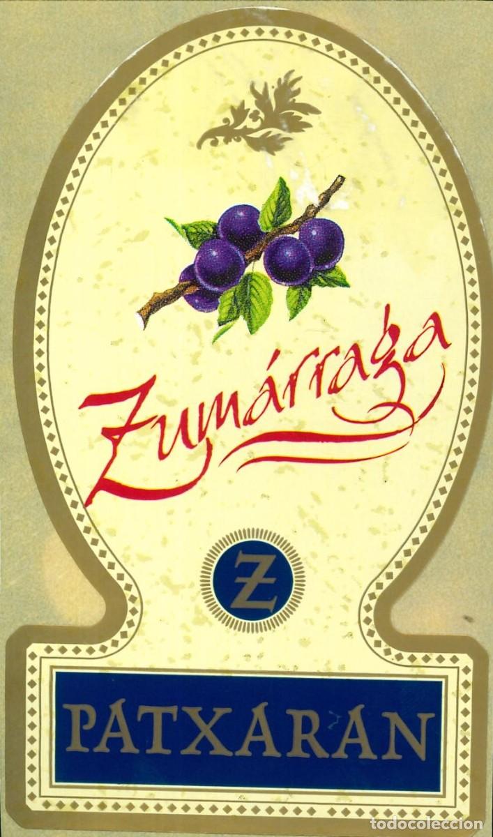 Pegatinas de colecci&oacute;n: PEGATINA - ADHESIVO - BEBIDAS - PATXARAN ZUMARRAGA