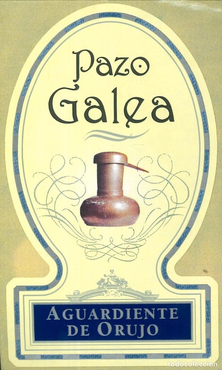 Pegatinas de colecci&oacute;n: PEGATINA - ADHESIVO - BEBIDAS - AGUARDIENTE DE ORUJO - PAZO GALEA