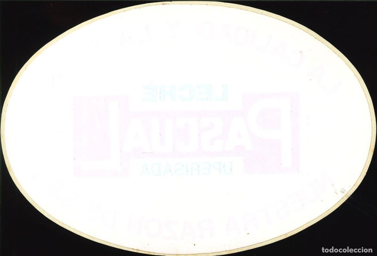 Pegatinas de colecci&oacute;n: PEGATINA - ADHESIVO - BEBIDAS - LECHE PASCUAL UPERISADA - CRISTAL