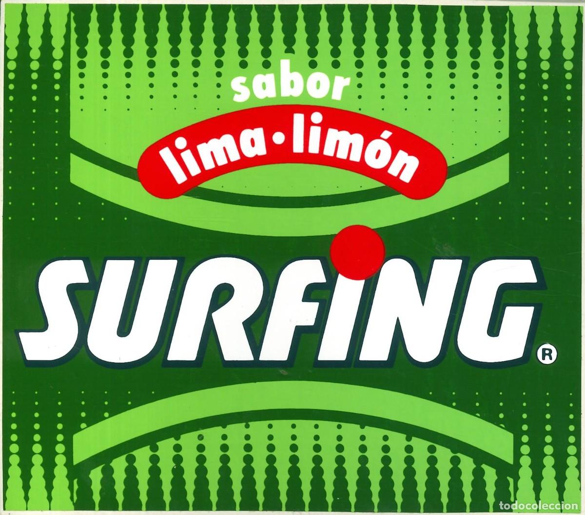 Pegatinas de colecci&oacute;n: PEGATINA - ADHESIVO - BEBIDAS - SURFING - SABOR LIMA - LIMON