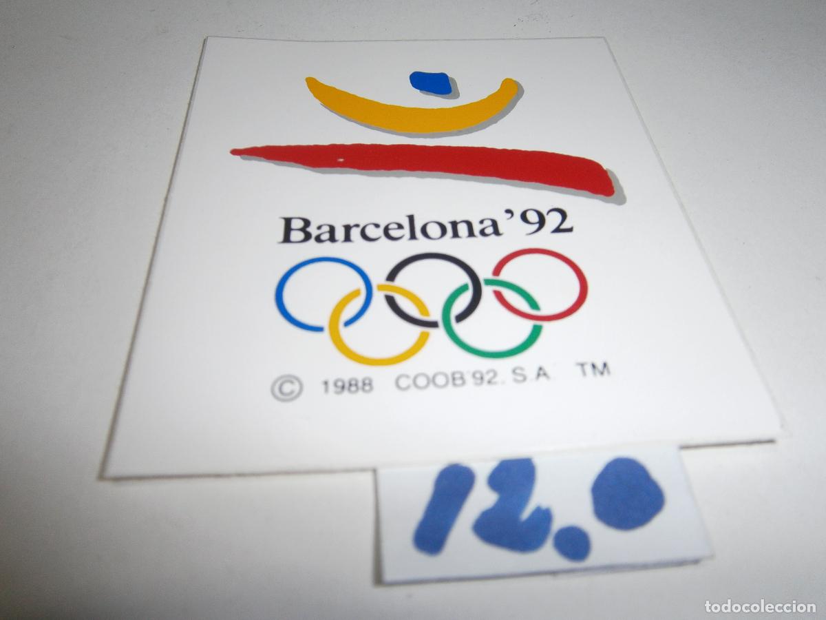 Pegatinas de colecci&oacute;n: ANTIGUA PEGATINA - BARCELONA 92