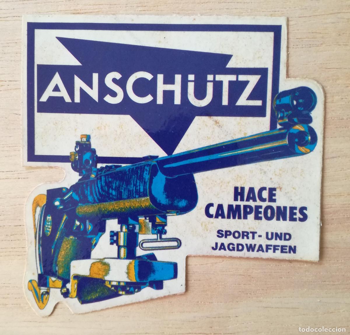 Pegatinas de colecci&oacute;n: ANSCHUTZ ARMAS HACE CAMPEONES