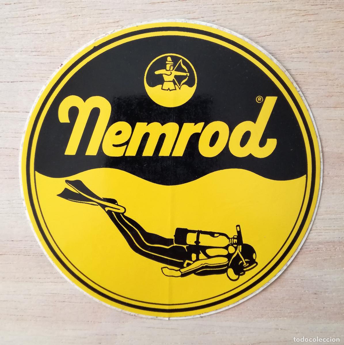 Pegatinas de colecci&oacute;n: NEMROD EQUIPOS SUBACUATICOS - Foto 1