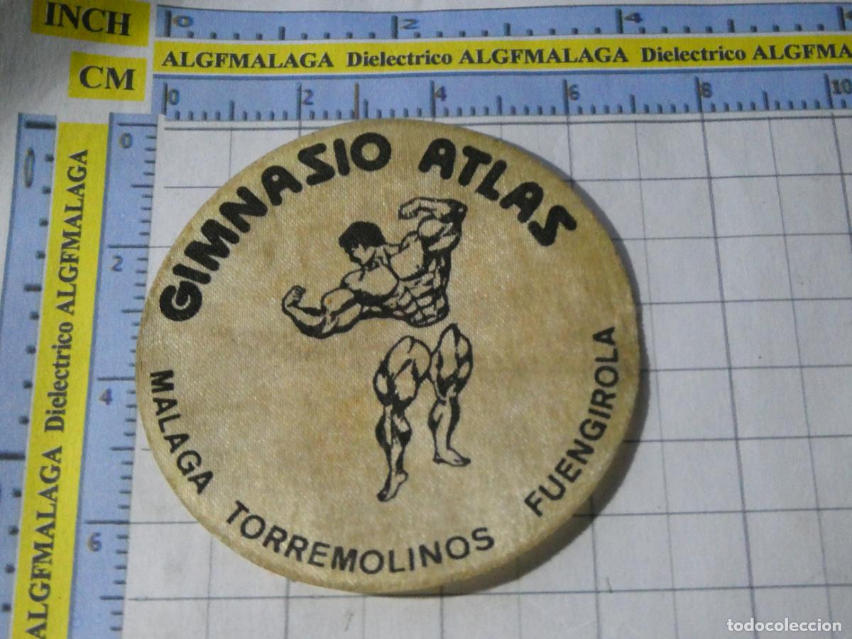 Pegatinas de colecci&oacute;n: PEGATINA DE DEPORTES. GIMNASIO ATLAS M&Aacute;LAGA TORREMOLINOS FUENGIROLA. 90