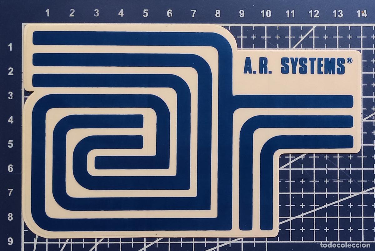Pegatinas de colecci&oacute;n: ADHESIVO - A.R. SYSTEMS
