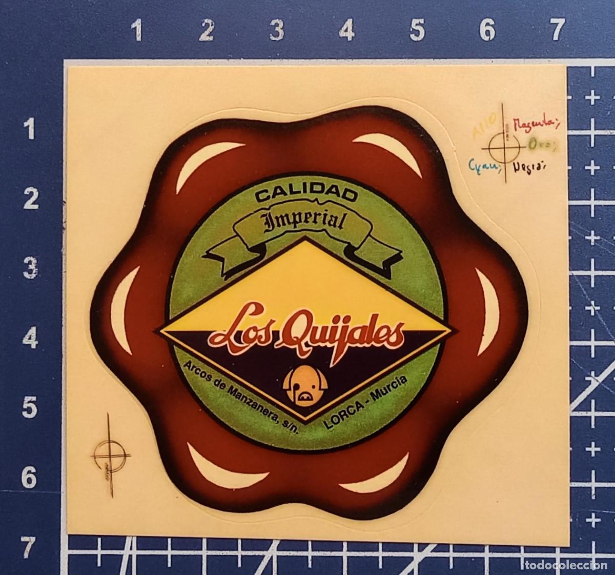 Pegatinas de colecci&oacute;n: ADHESIVO - LOS QUIJALES, CALIDAD IMPERIAL