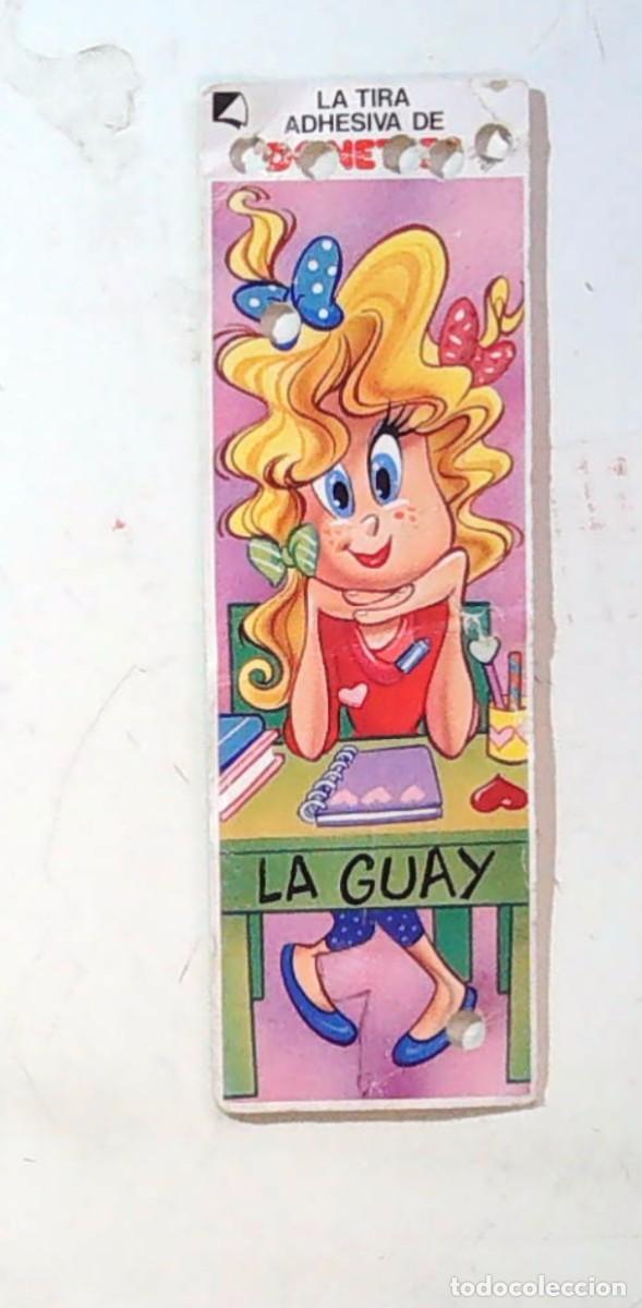 Pegatinas de colecci&oacute;n: TIRA ADHESIVA DONETTES LA GUAY PERFORADA