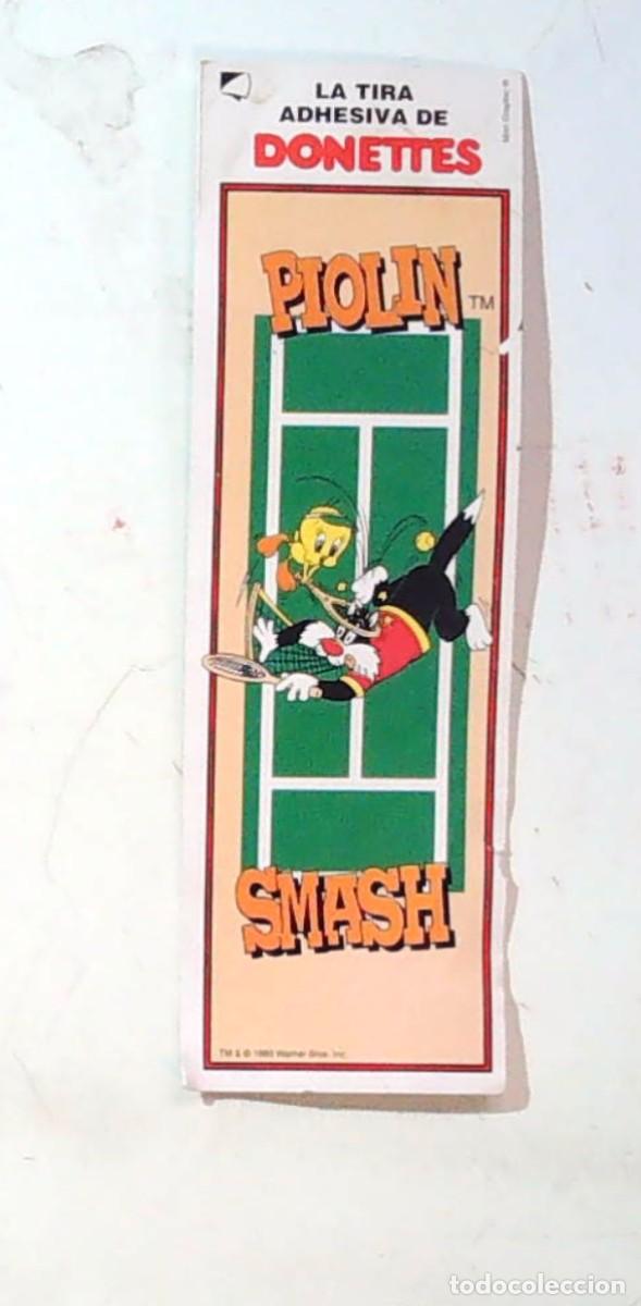 Pegatinas de colecci&oacute;n: TIRA ADHESIVA DONETTES LOONEY TOONES TUNES PIOLIN SMASH TWEETY SILVESTRE