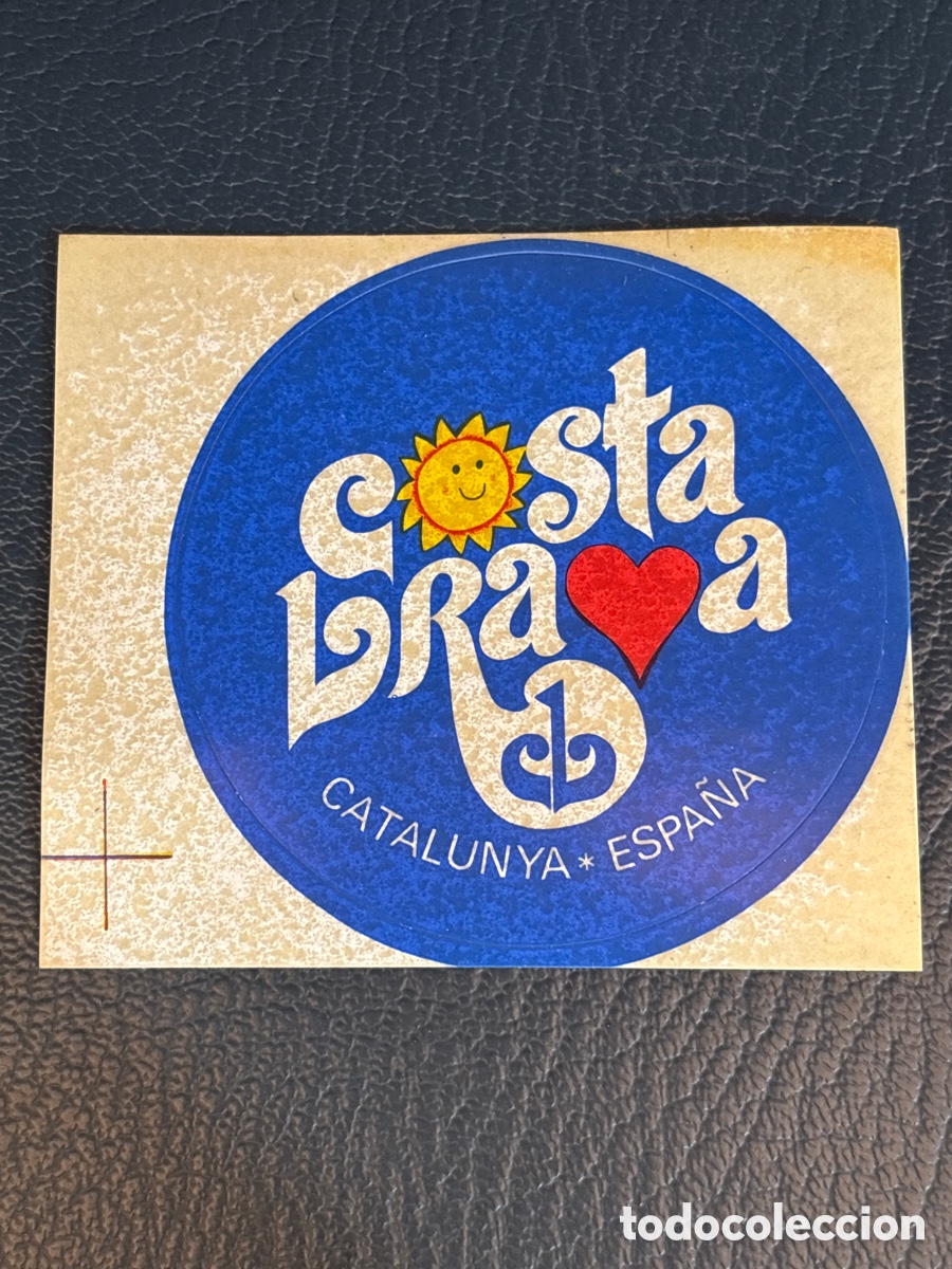 Pegatinas de colecci&oacute;n: ADHESIVO COSTA BRAVA CATALUNYA