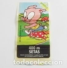 Pegatinas de colecci&oacute;n: PEGATINA DE PORKY - 400 m SETAS - PERSONAJE DE DIBUJOS ANIMADOS DE WARNER - HUMOR - CERDO
