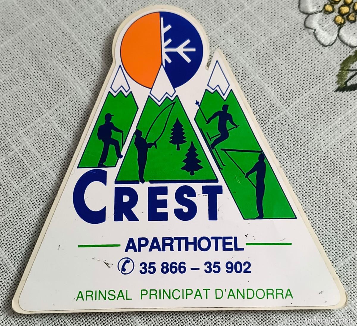 Pegatinas de colecci&oacute;n: PEGATINA | CREST APARTHOTEL