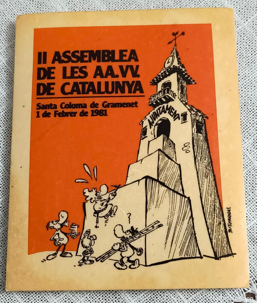 Pegatinas de colecci&oacute;n: PEGATINA | II ASSEMBLEA DE LES AA.VV.DE CATALUNYA