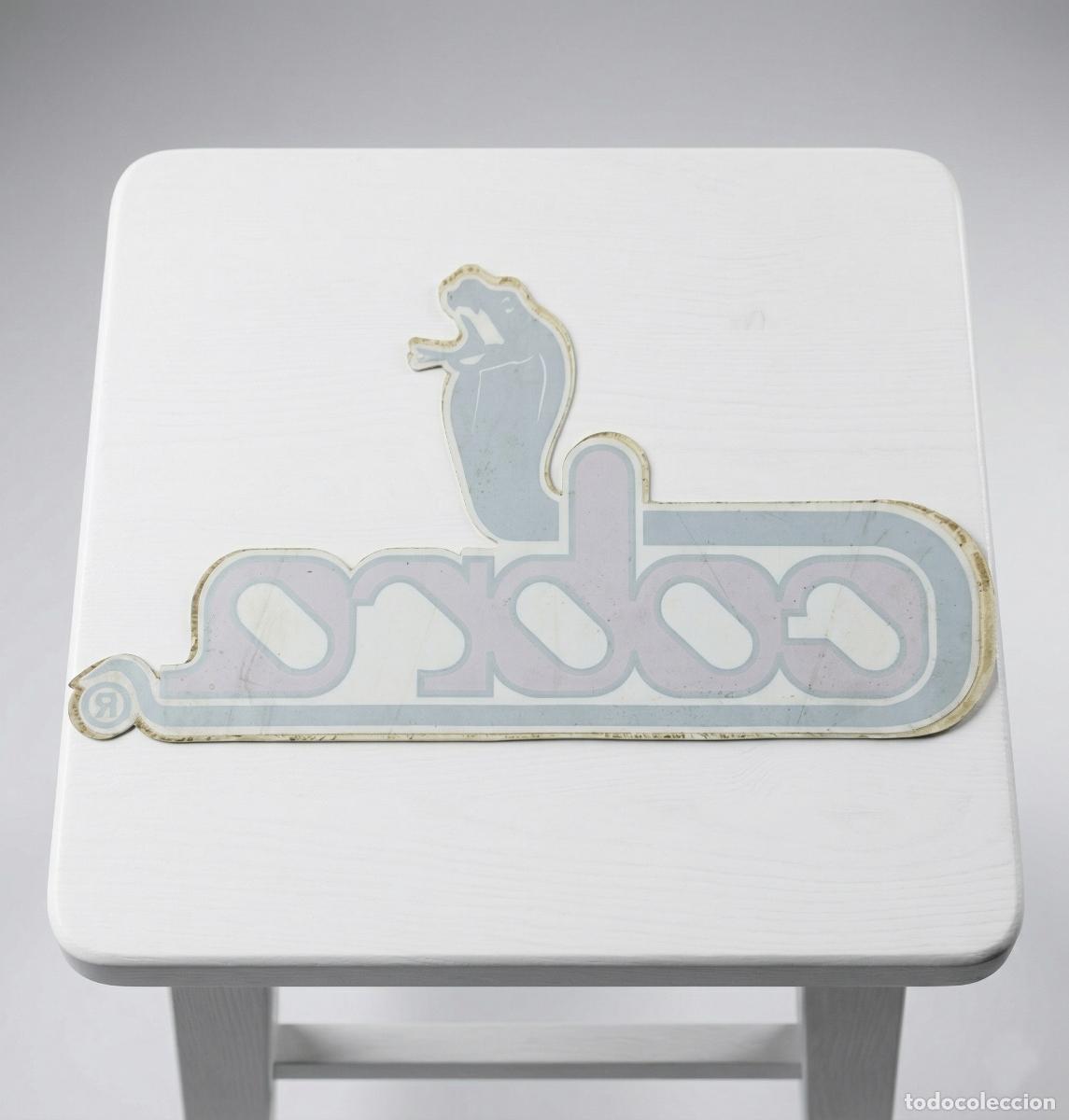 Pegatinas de colecci&oacute;n: Pegatina Vintage Cobra Original &ndash; Adhesivo Retro Jac Serilux 1980s