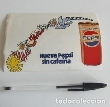Pegatinas de colecci&oacute;n: ANTIGUA PEGATINA - PEPSI SIN CAFE&Iacute;NA - PUBLICIDAD DE REFRESCO DE COLA - BEBIDA - PUBLICITARIA