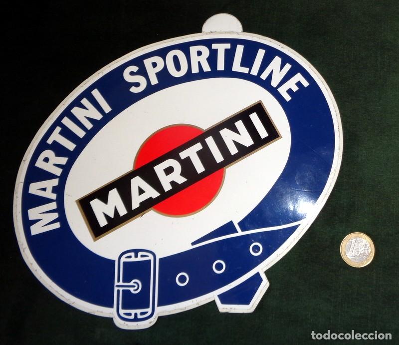 Pegatinas de colecci&oacute;n: PEGATINA ADHESIVO GRAN FORMATO - ANTIGUO - A&Ntilde;OS 80 - MARTINI SPORTLINE - VERMOUTH - PUBLICIDAD