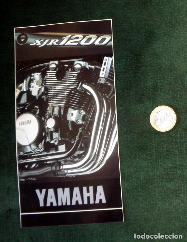 Pegatinas de colecci&oacute;n: PEGATINA ANTIGUA A&Ntilde;OS 80 RARA - MOTO YAMAHA XJR 1200 MOTOCICLISMO MOTOR MOTOS - COLECCIONISTAS