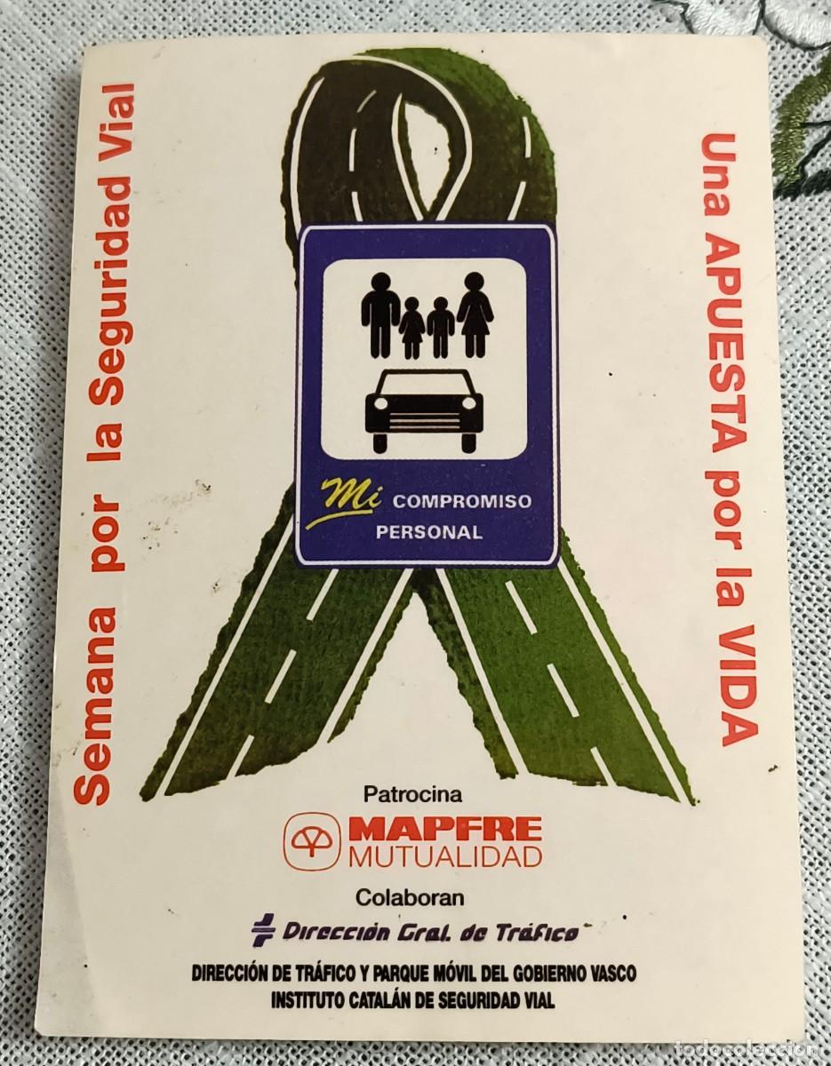 Pegatinas de colecci&oacute;n: PEGATINA | SEMANA DE SEGURIDAD VIAL - MAPFRE