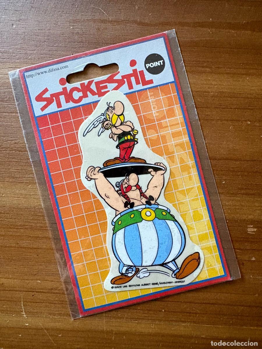 Pegatinas de colecci&oacute;n: ANTIGUA PEGATINA ASTERIX Y OBELIX 2005 12 CENT&Iacute;METROS APROX. SIN ABRIR, NUEVA SIN UO