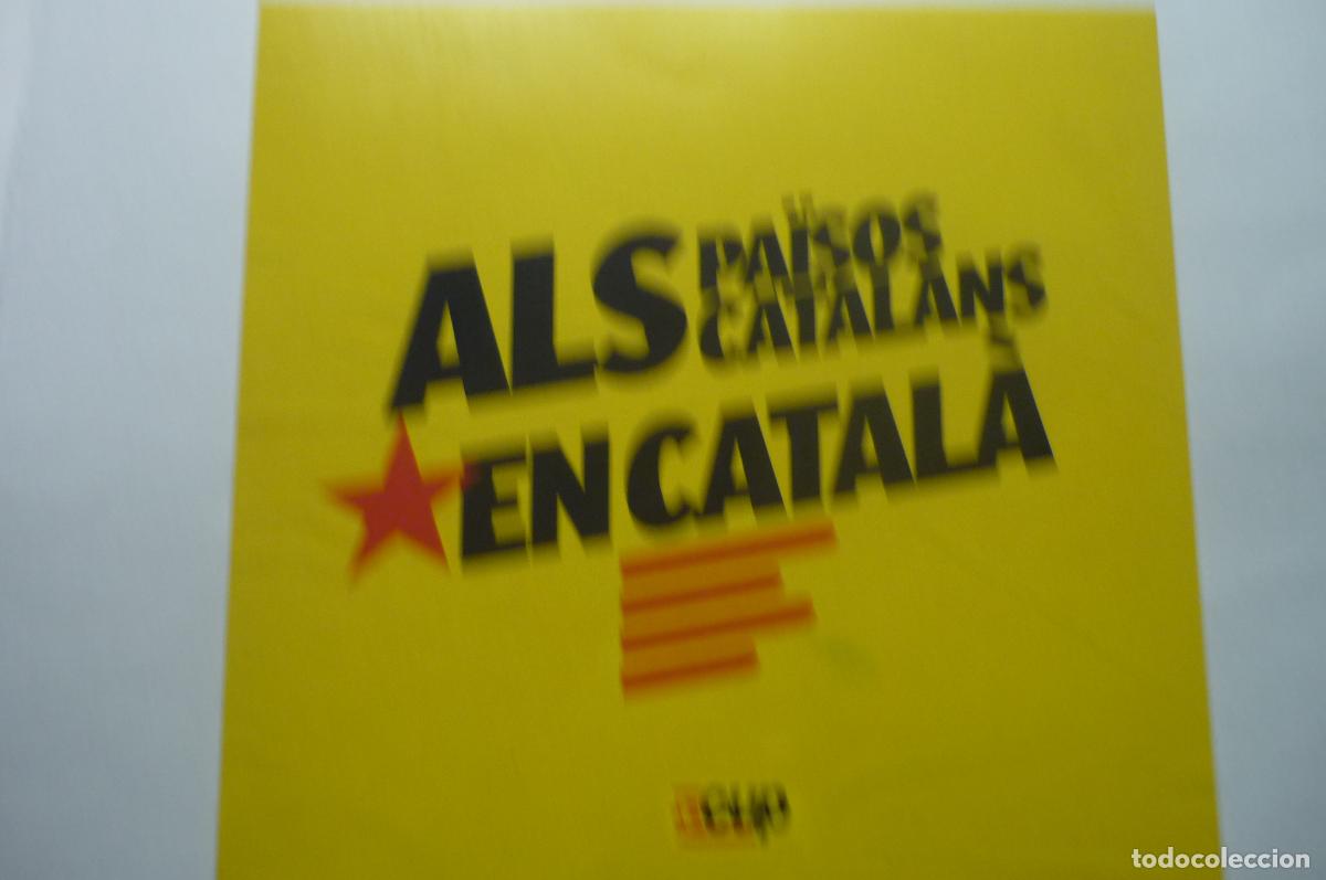 Pegatinas de colecci&oacute;n: pegatina politica catalan cup en los paises catalanes en catalan