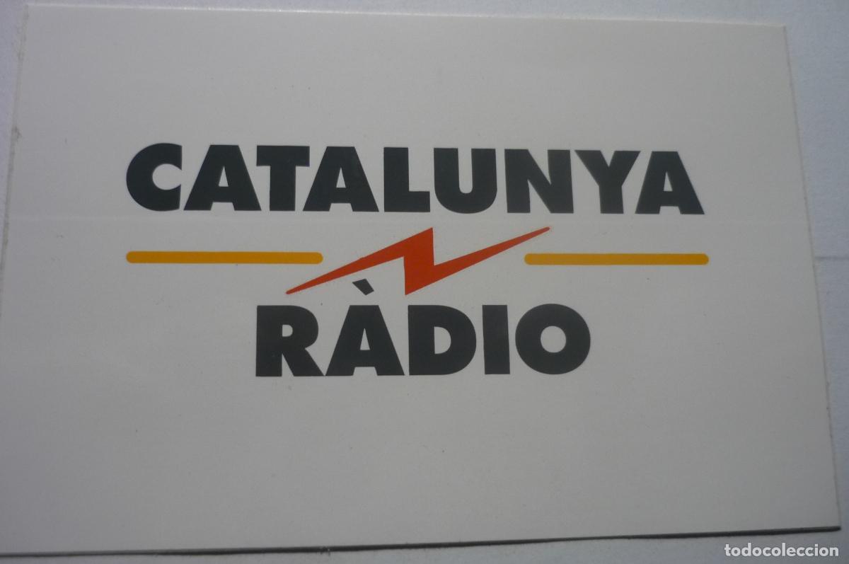 Pegatinas de colecci&oacute;n: PEGATINA RADIODIFUSION CATALUNYA RADIO
