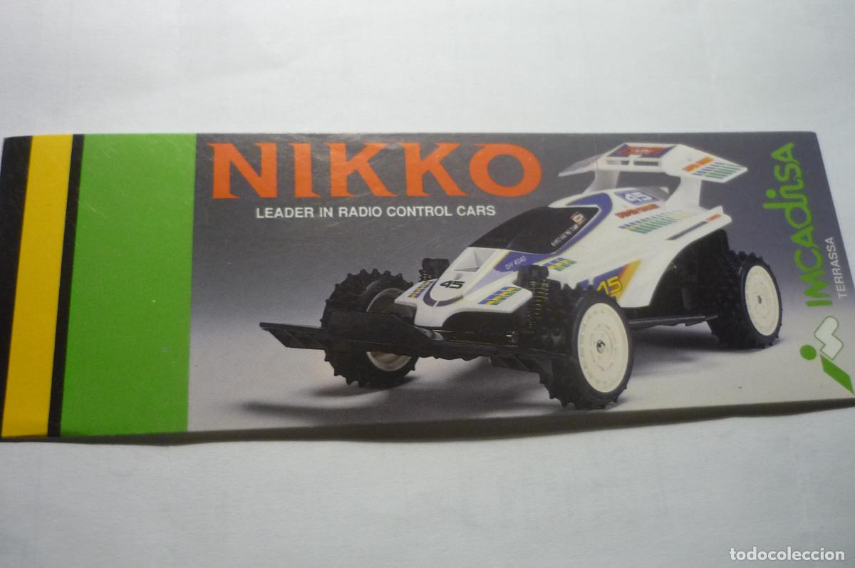 Pegatinas de colecci&oacute;n: PEGATINA RADIO CONTROL CARS NIKKO