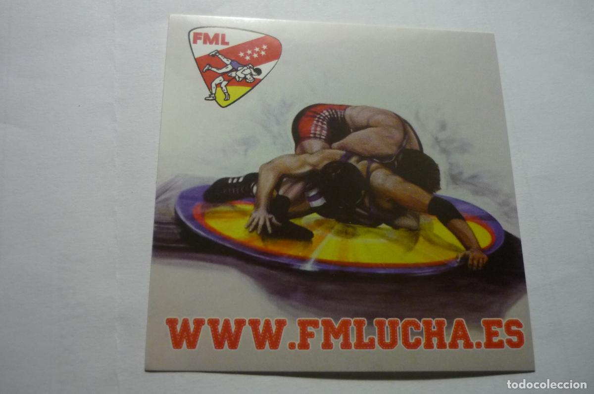 Pegatinas de colecci&oacute;n: PEGATINA DEPORTE LUCHA FML
