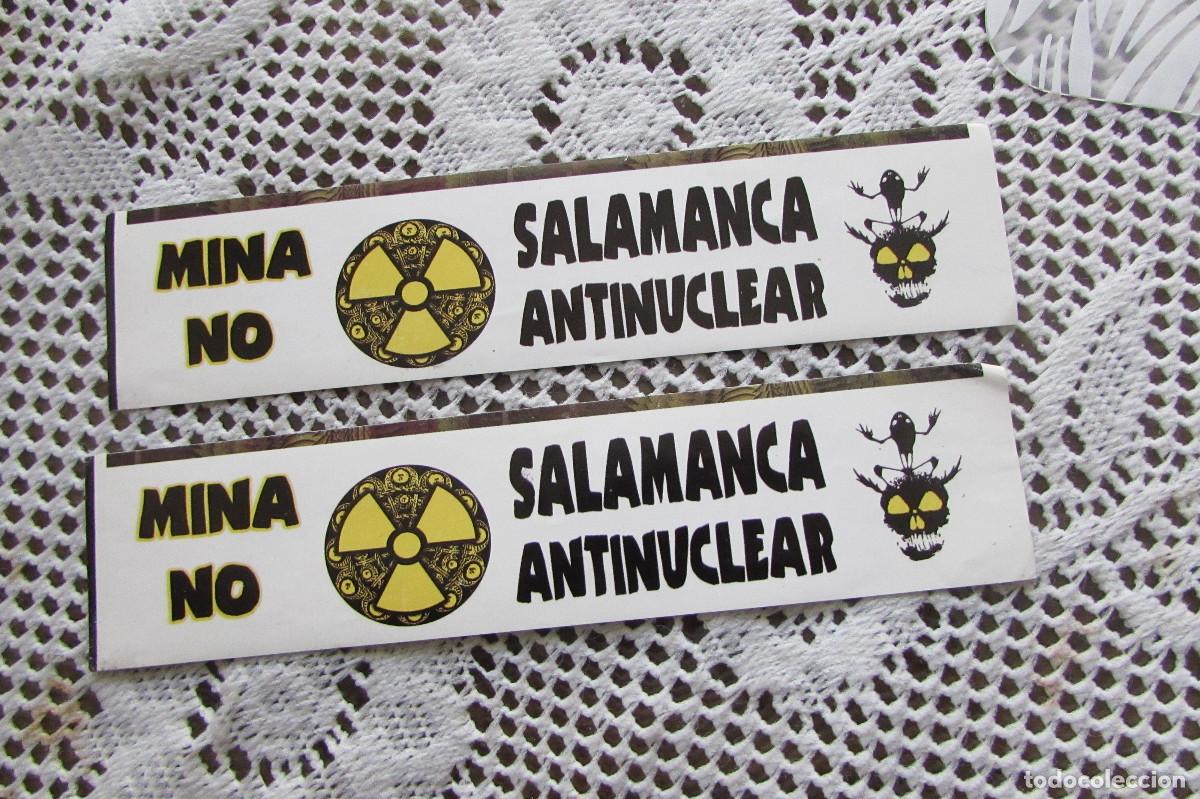 Pegatinas de colecci&oacute;n: PEGATINAS SALAMANCA ANTINUCLEAR NO MINA