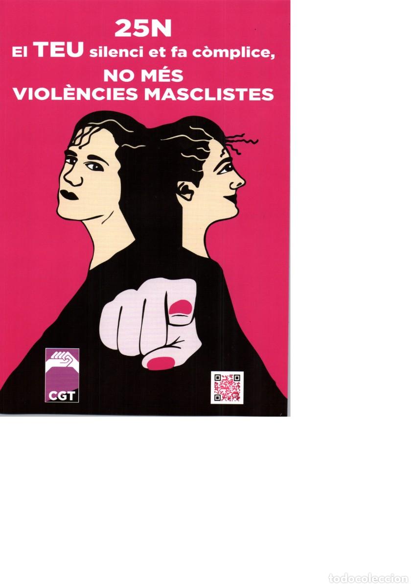 Pegatinas de colecci&oacute;n: Pegatina politica no mes viol&eacute;ncies machistes