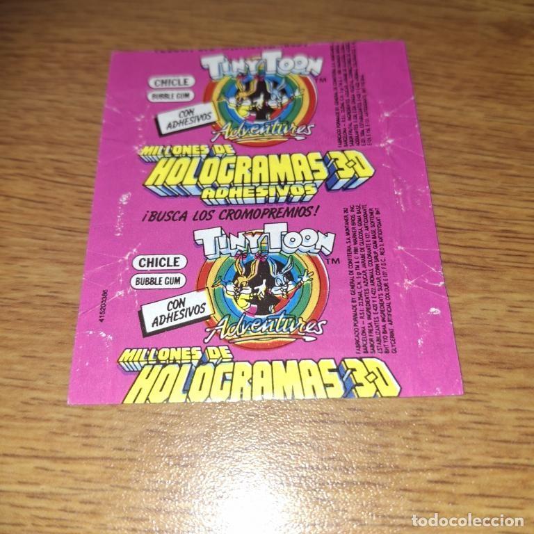 Pegatinas de colecci&oacute;n: Envoltura de chicle Tiny Toon - Foto 1