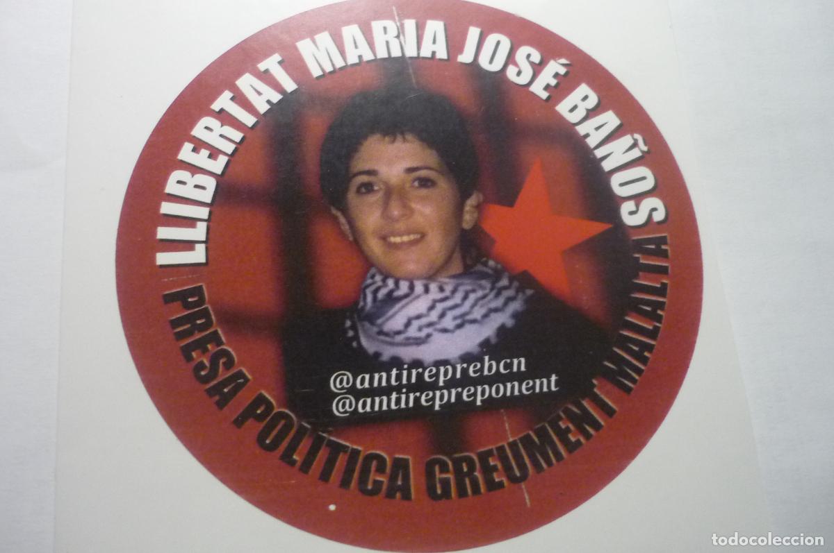 Pegatinas de colecci&oacute;n: pegatina catalan libertad presa politica