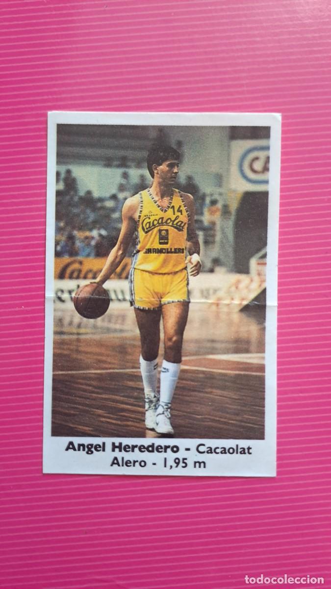 Pegatinas de colecci&oacute;n: CROMO BASKET 88 89 1988 1989 N&ordm; 23 ANGEL HEREDERO CACAOLAT - BOLLYCAO