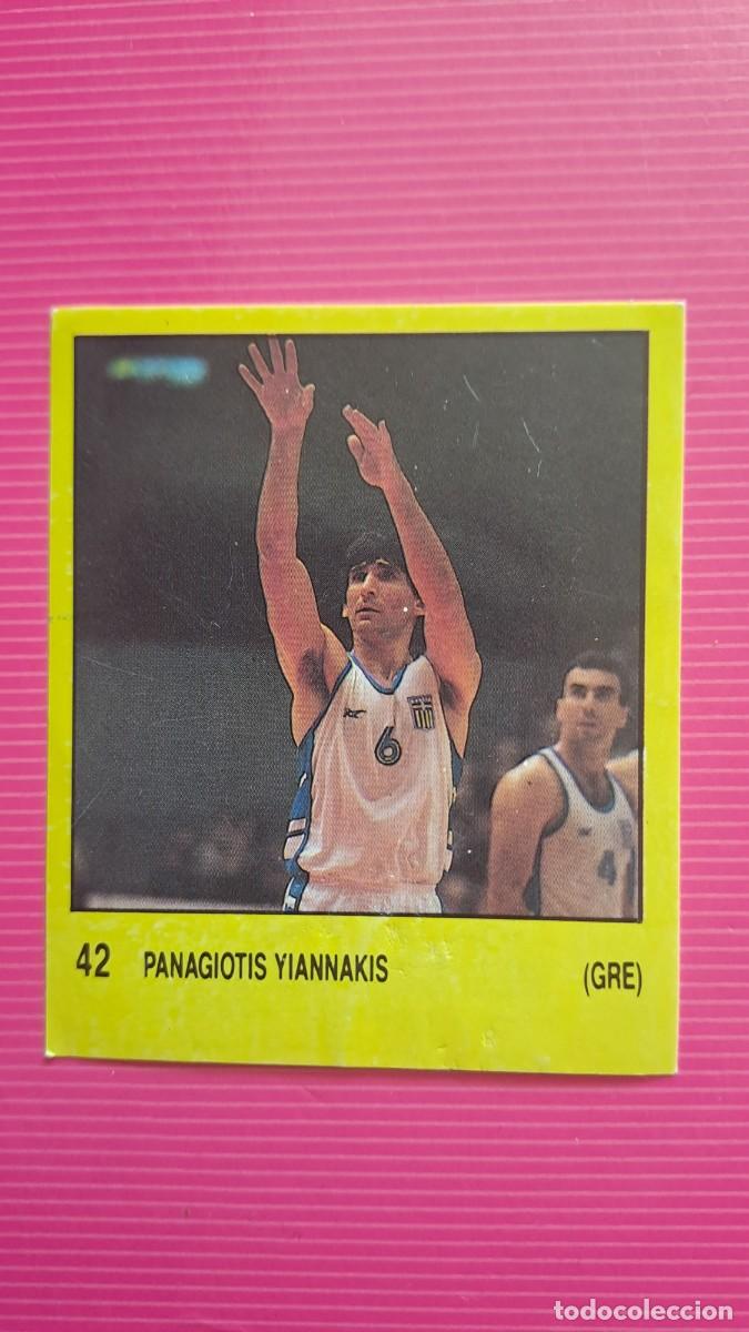 Pegatinas de colecci&oacute;n: CROMOPANAGIOTIS YIANNAKIS N&ordm; 42 SUPERSPORT PANINI ESPA&Ntilde;A 1988 NUEVO SIN PEGAR