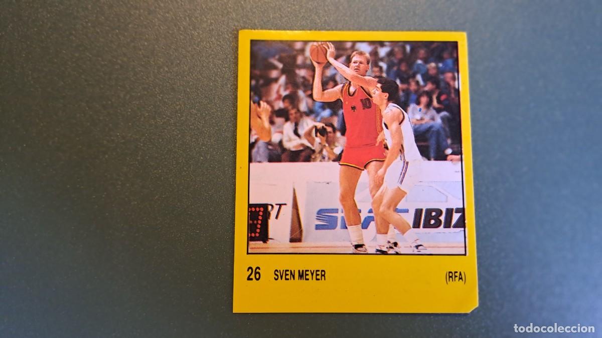 Pegatinas de colecci&oacute;n: CROMO SVEN MEYER N&ordm; 26 SUPERSPORT PANINI ESPA&Ntilde;A 1988 NUEVO SIN PEGAR