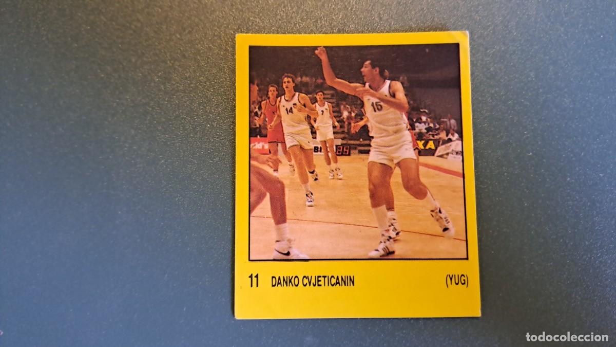 Pegatinas de colecci&oacute;n: CROMO DANKO CVJETICANIN N&ordm; 11 SUPERSPORT PANINI ESPA&Ntilde;A 1988 NUEVO SIN PEGAR