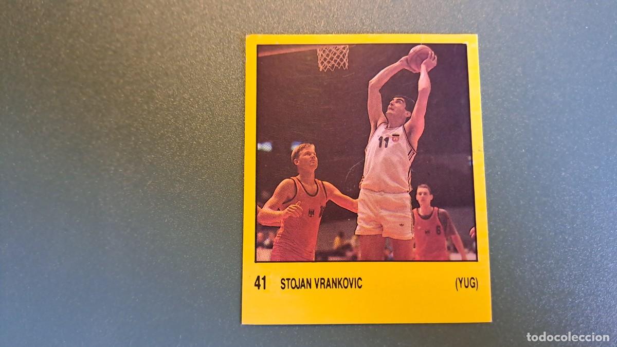 Pegatinas de colecci&oacute;n: CROMO STOJAN VRANKOVIC N&ordm; 41 SUPERSPORT PANINI ESPA&Ntilde;A 1988 NUEVO SIN PEGAR