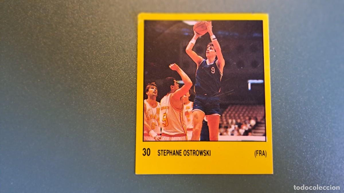 Pegatinas de colecci&oacute;n: CROMO STEPHANE OSTROWSKI N&ordm; 30 SUPERSPORT PANINI ESPA&Ntilde;A 1988 NUEVO SIN PEGAR