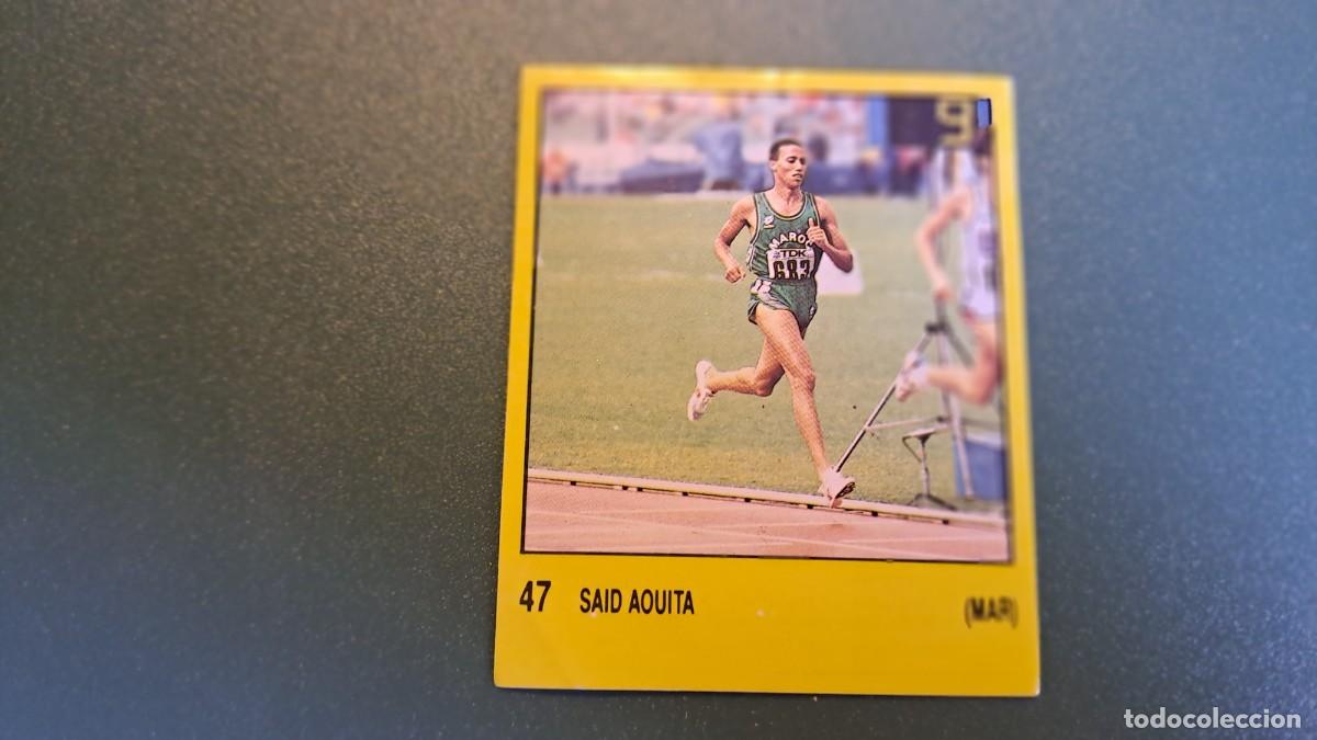 Pegatinas de colecci&oacute;n: CROMO SAID AOUITA N&ordm; 47 SUPERSPORT PANINI ESPA&Ntilde;A 1988 NUEVO SIN PEGAR