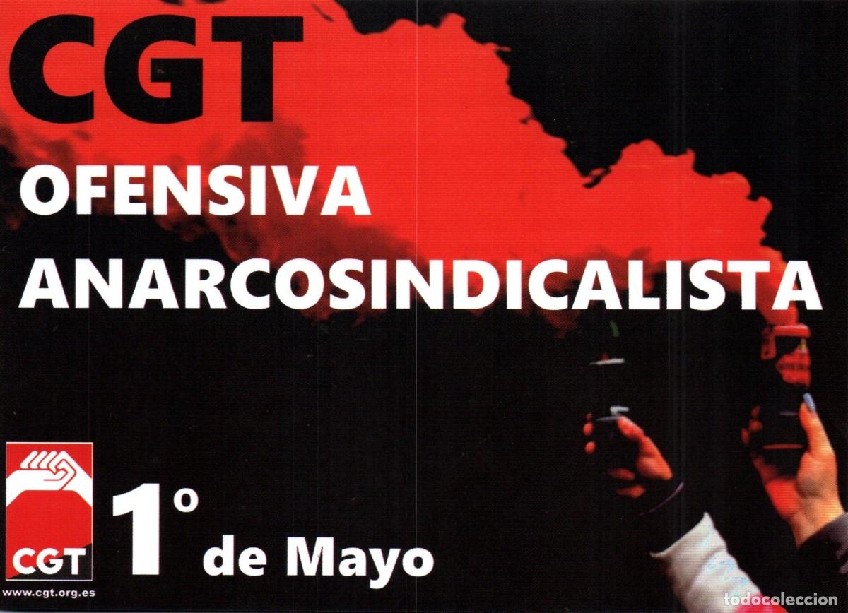 Pegatinas de colecci&oacute;n: Pegatina Pol&iacute;tica OFENSIVA ANARCOSINDICALISTAS CGT