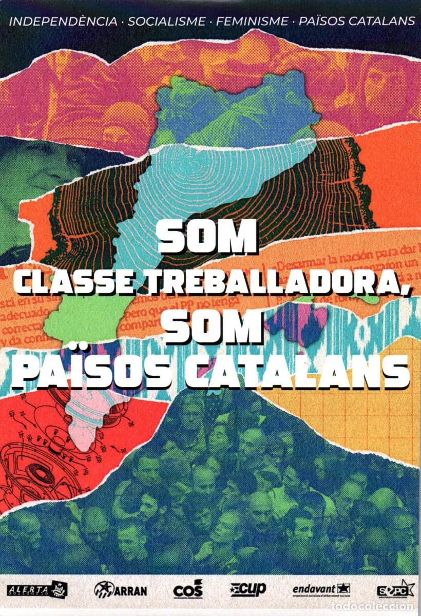 Pegatinas de colecci&oacute;n: Pegatina Pol&iacute;tica son classe treballadora som Pa&iuml;sos Catalans