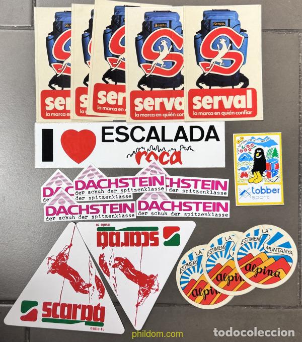 Pegatinas de colecci&oacute;n: LOTE ADHESIVOS PEGATINA MONTA&Ntilde;ISMO