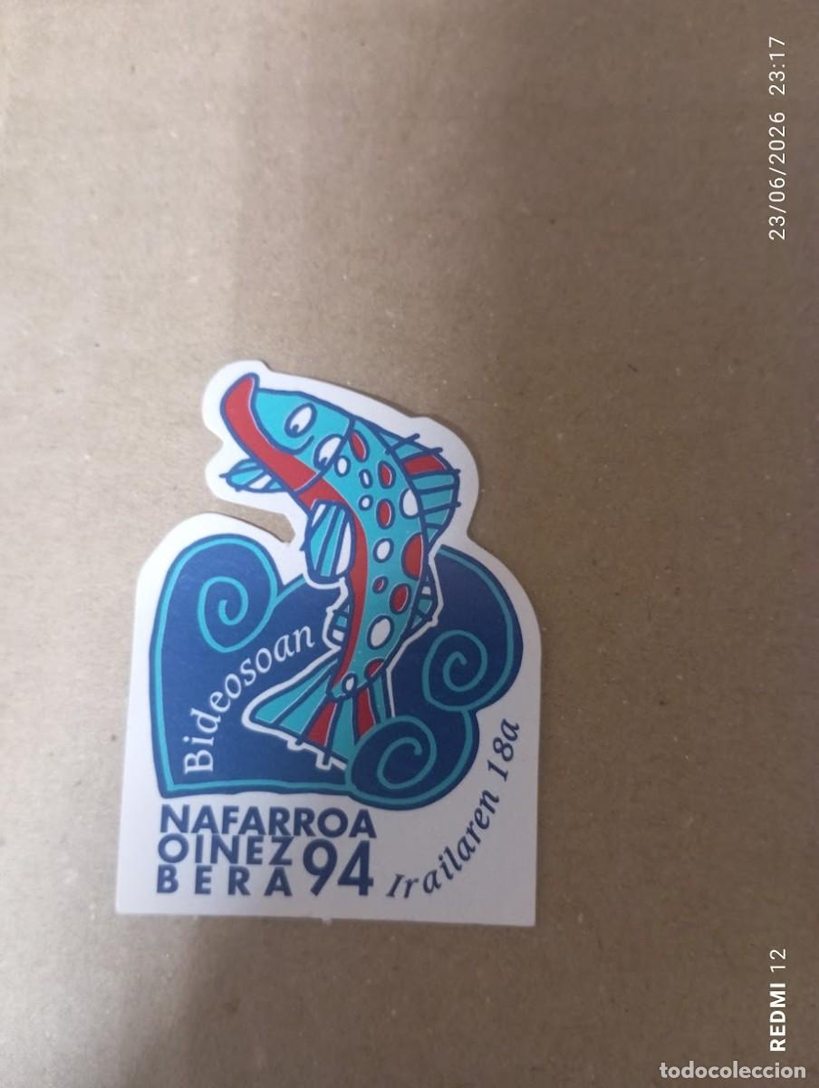 Pegatinas de colecci&oacute;n: PEGATINA NAFARROA OINEZ 94