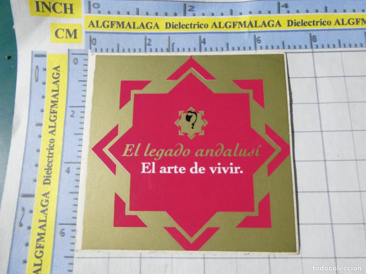 Pegatinas de colecci&oacute;n: PEGATINA DE TURISMO. LEGADO ANDALUS&Iacute; GRANADA ANDALUC&Iacute;A. 82
