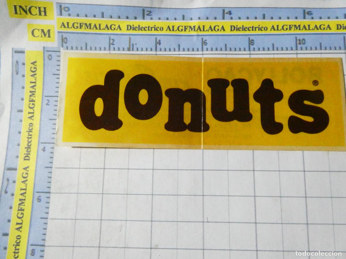 Pegatinas de colecci&oacute;n: CROMO CROMITO CHUCHER&Iacute;AS PASTELITOS. BOLLYCAO. SUPERMARCAS DONUTS 16. 88