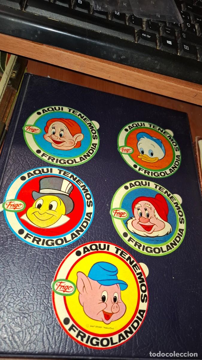 Pegatinas de colecci&oacute;n: 5 Pegatinas frigolandia.