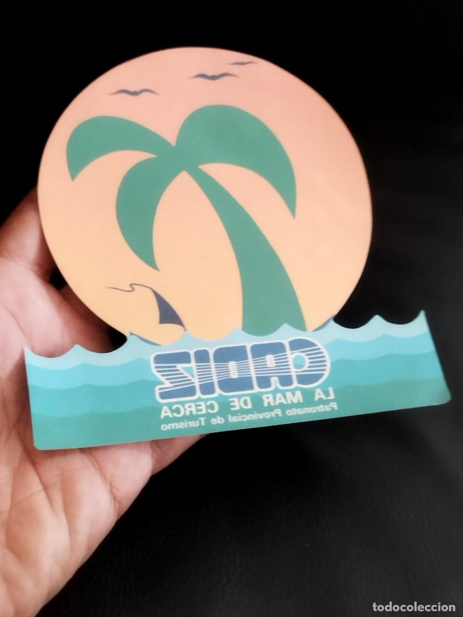 Pegatinas de colecci&oacute;n: Pegatina, adhesivo Cadiz la mar de cerca.