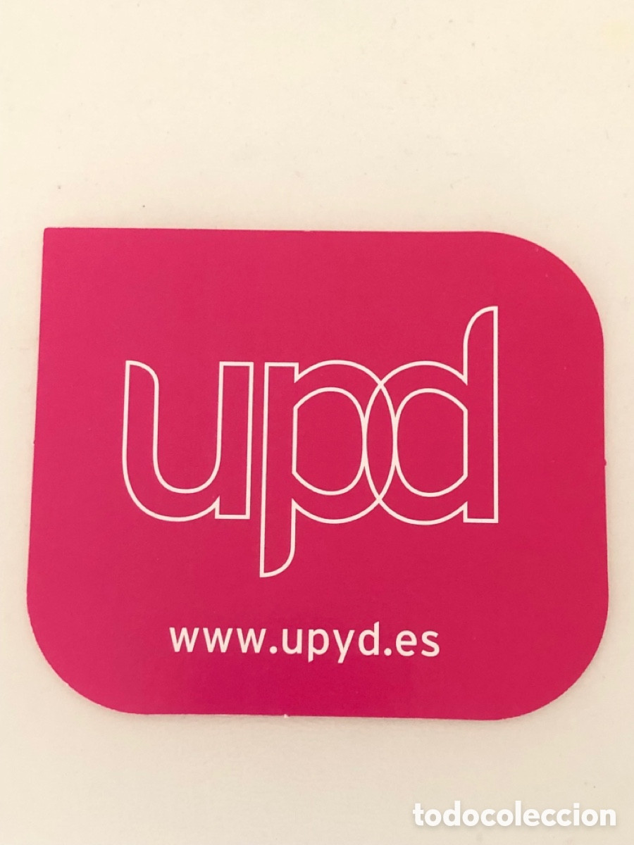 Pegatinas de colecci&oacute;n: Pegatina cl&aacute;sica UPyD