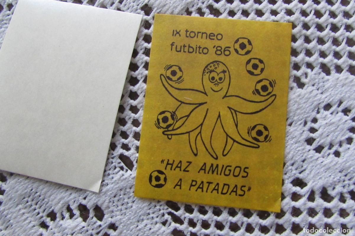 Pegatinas de colecci&oacute;n: IX TORNEO FUTBITO HAZ AMIGOS A PATADAS SALAMANCA 1986 LA PURISIMA