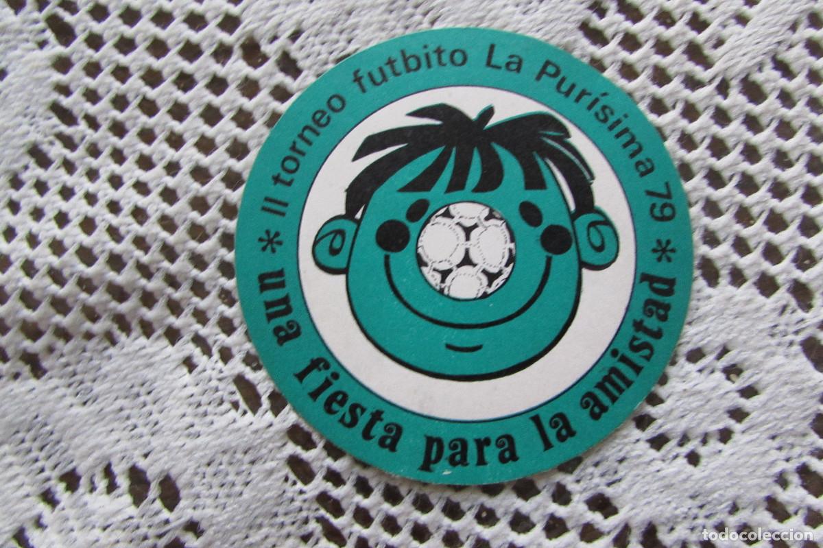 Pegatinas de colecci&oacute;n: PEGATINA II TORNEO FUTBITO LA PURISIMA 1979 UNA FIESTA PARA LA AMISTAD SALAMANCA