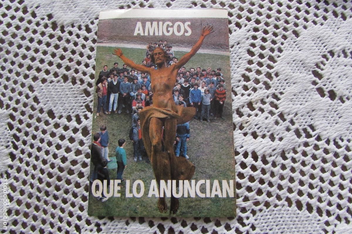 Pegatinas de colecci&oacute;n: PEGATINA RELIGIOSA JESUS AMIGOS QUE LO ANUNCIAN