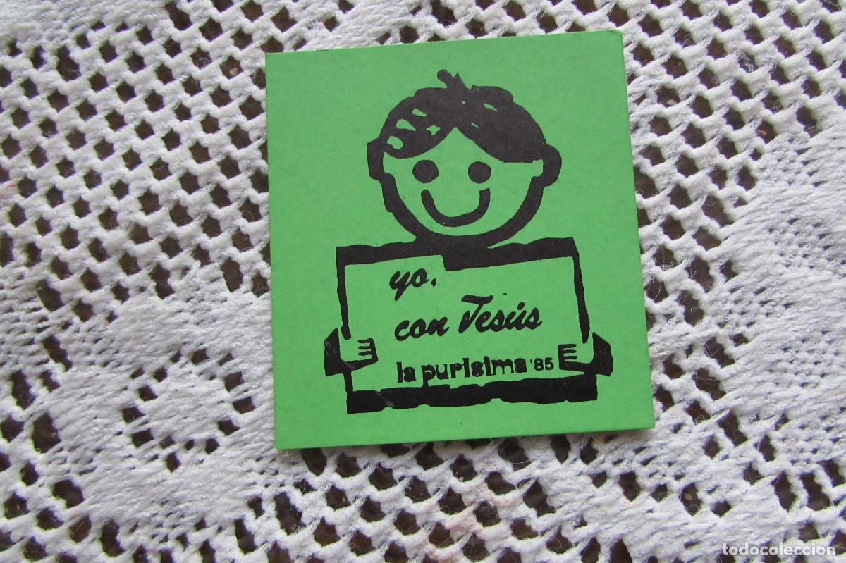 Pegatinas de colecci&oacute;n: PEGATINA RELIGIOSA YO CON JESUS LA PURISIMA SALAMANCA